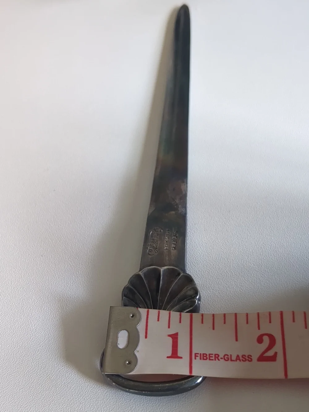 Antique Silver Plated Letter Opener